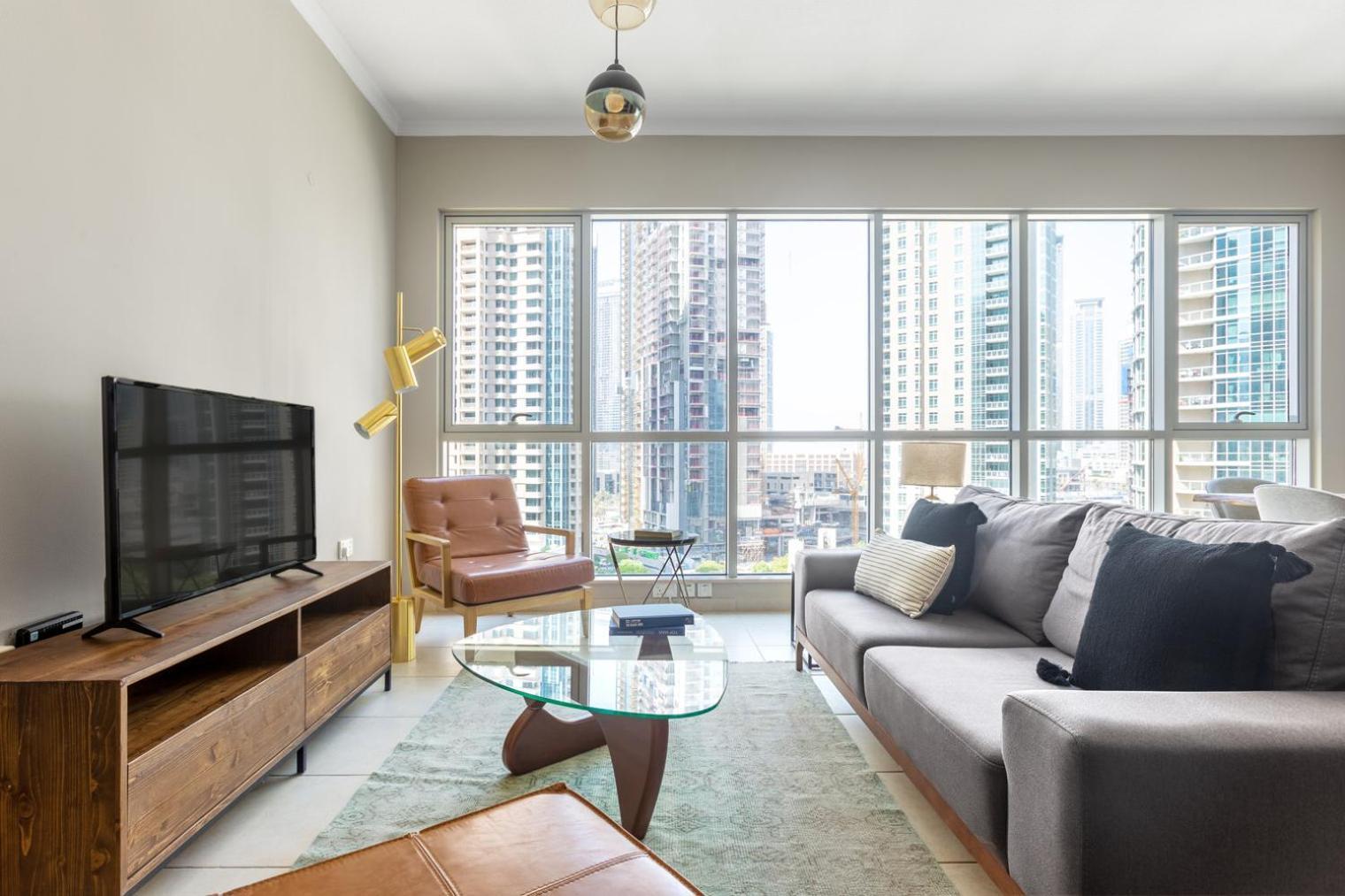 Blueground Downtown B Khalifa View Pool Dxb-645 Apartment